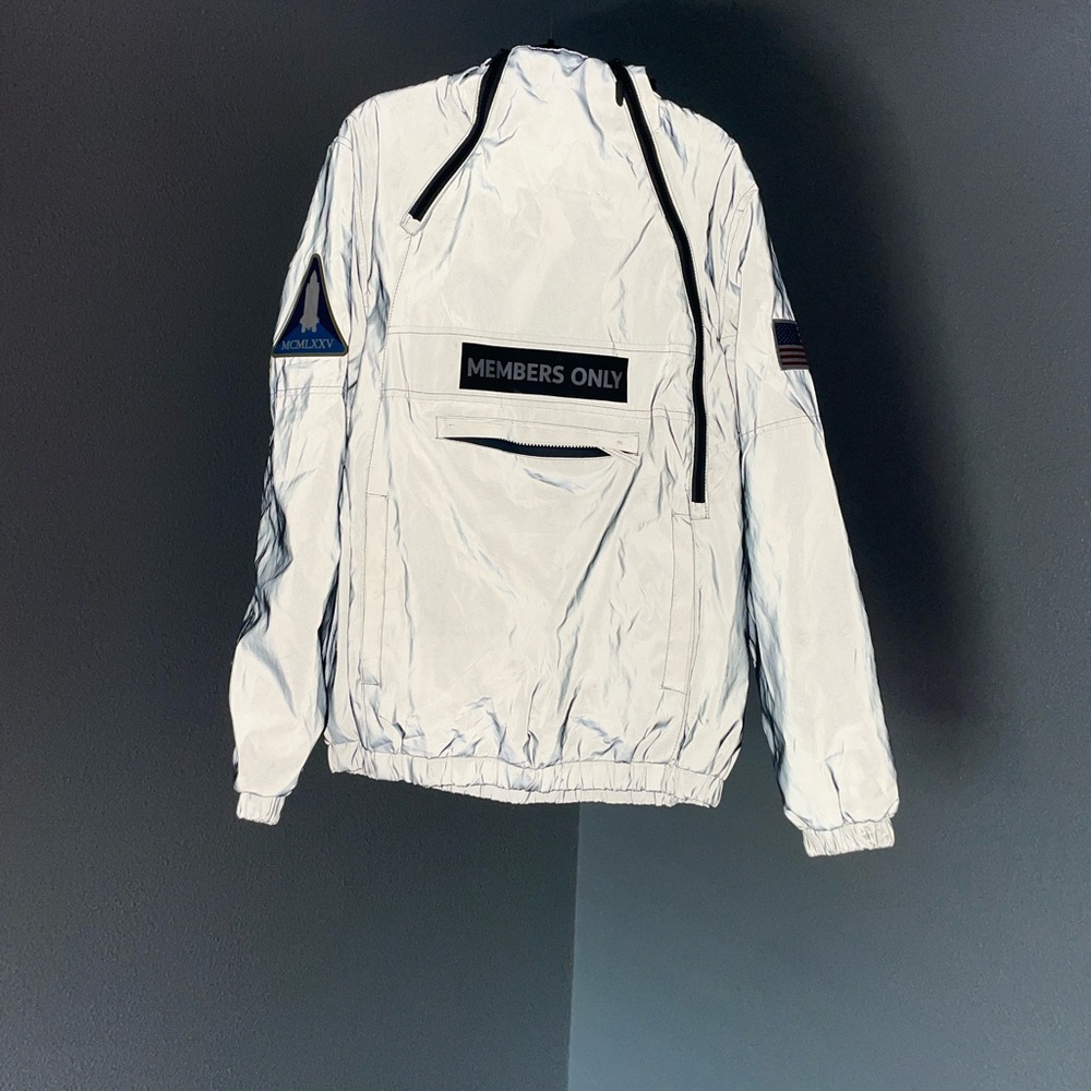 MEMBERS ONLY Reflective Windbreaker